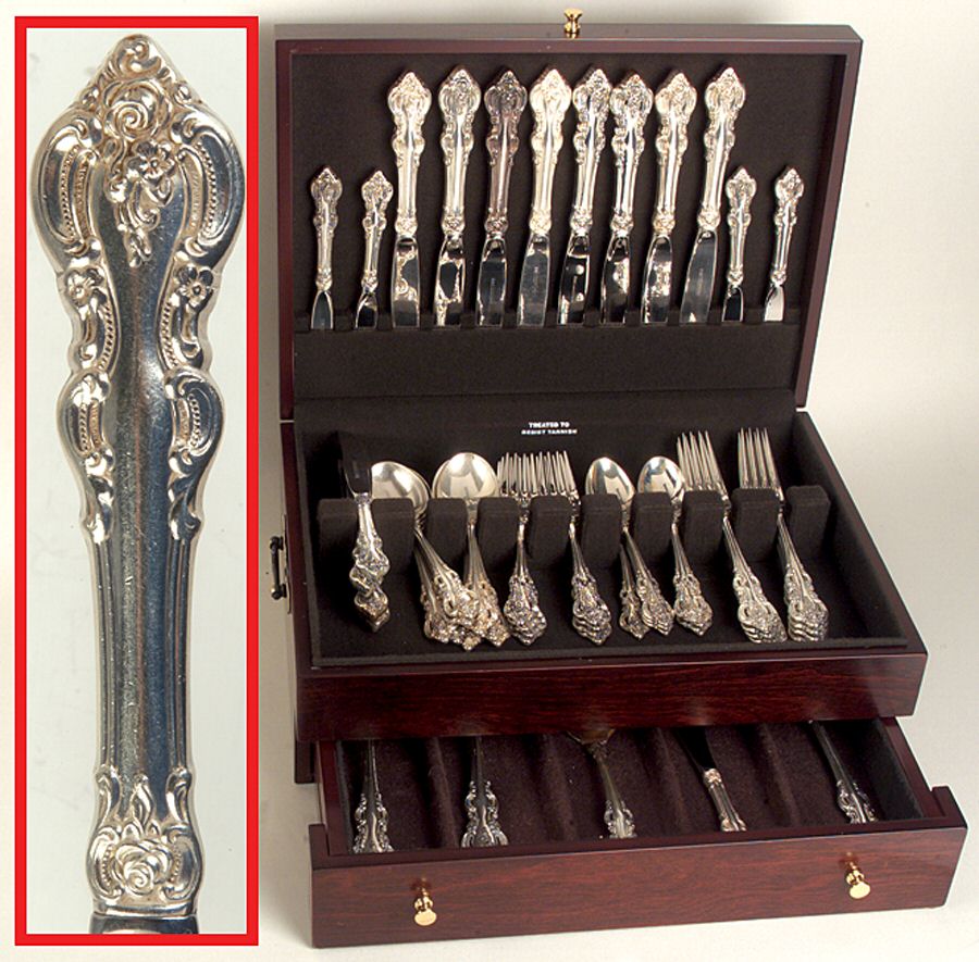 El Grandee (Sterling, 1964) 53 Piece Set by Towle Silver-1