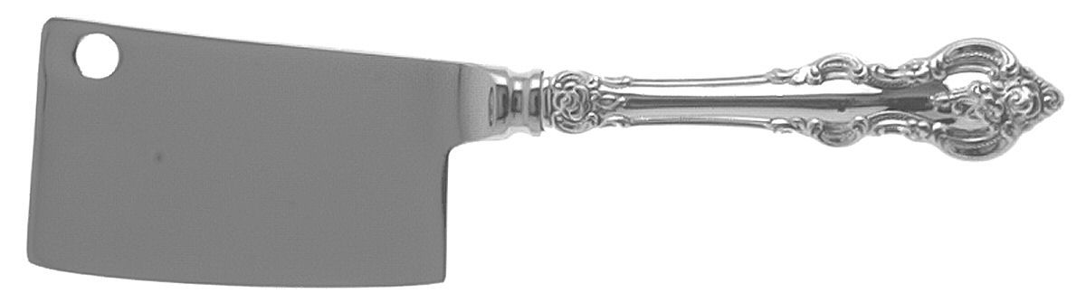 El Grandee (Sterling, 1964) Cheese Cleaver with Stainless Blade by Towle Silver-1