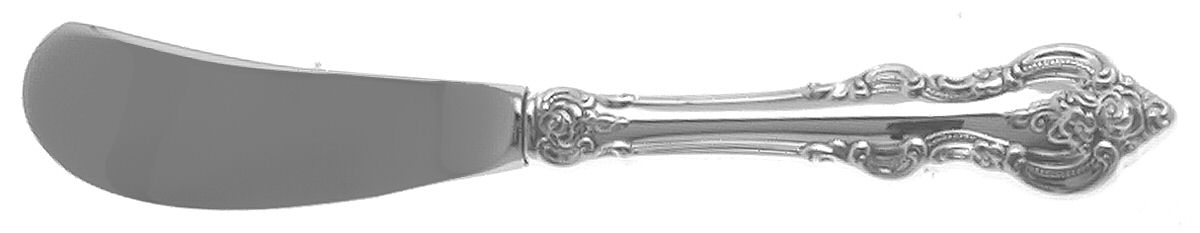 El Grandee (Sterling, 1964) Butter Spreader Hollow Hdl-Paddle/Stainless Blade by Towle Silver-1