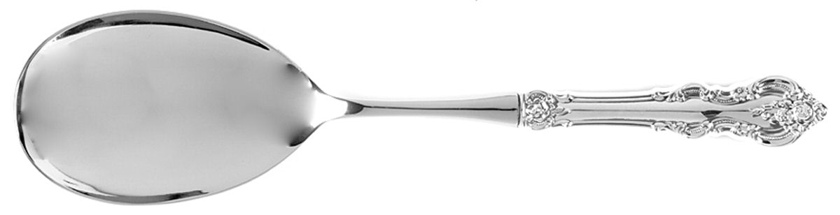 El Grandee (Sterling, 1964) Salad Servng Spoon with Stainless Bowl by Towle Silver-1