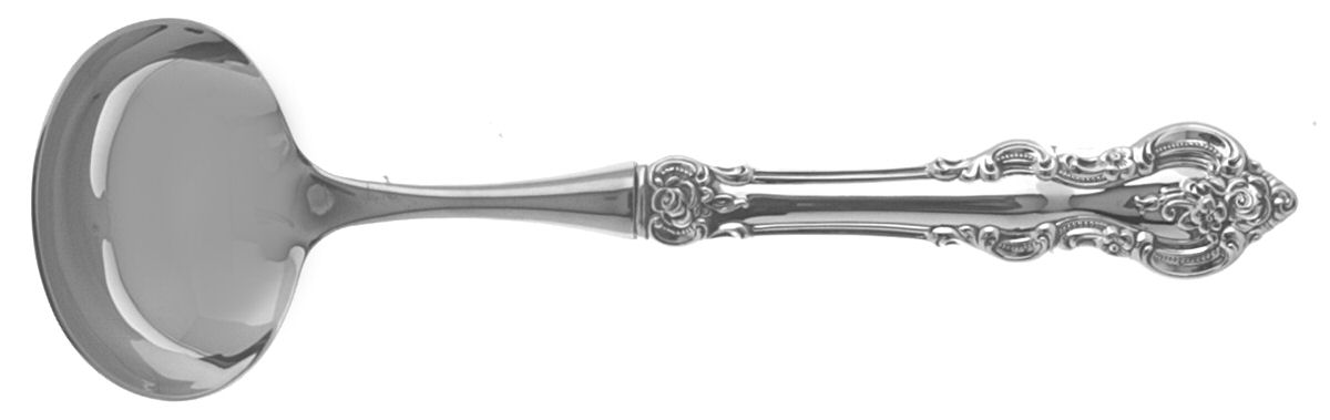 El Grandee (Sterling, 1964) Hollow Handle Gravy Ladle with Stainless Bowl by Towle Silver-1