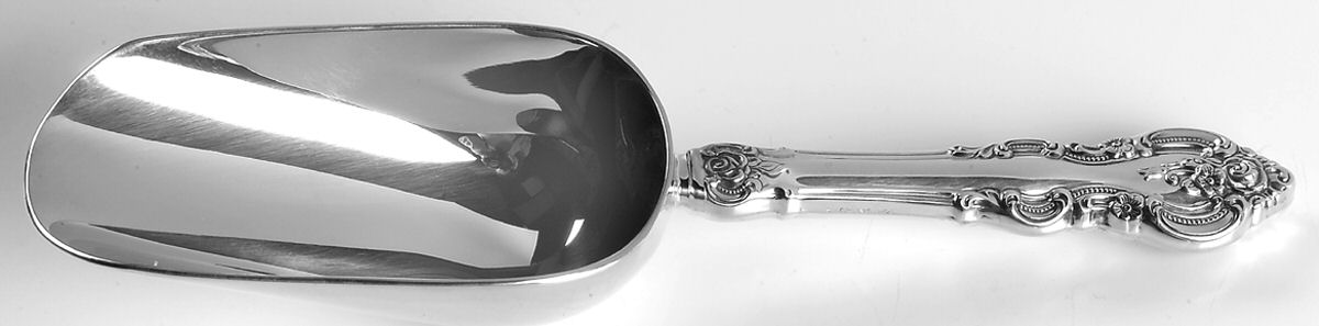 El Grandee (Sterling, 1964) Ice Scoop with Silverplate Bowl by Towle Silver-1