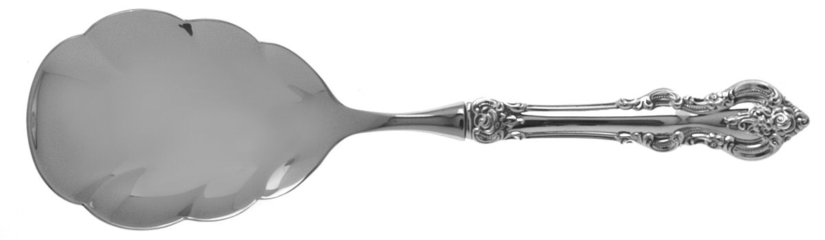 El Grandee (Sterling, 1964) Utility Serving Spoon with Stainless Bowl by Towle Silver-1