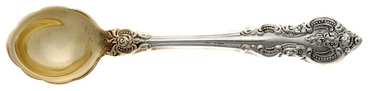 El Grandee (Sterling, 1964) Individual Salt Spoon by Towle Silver-1