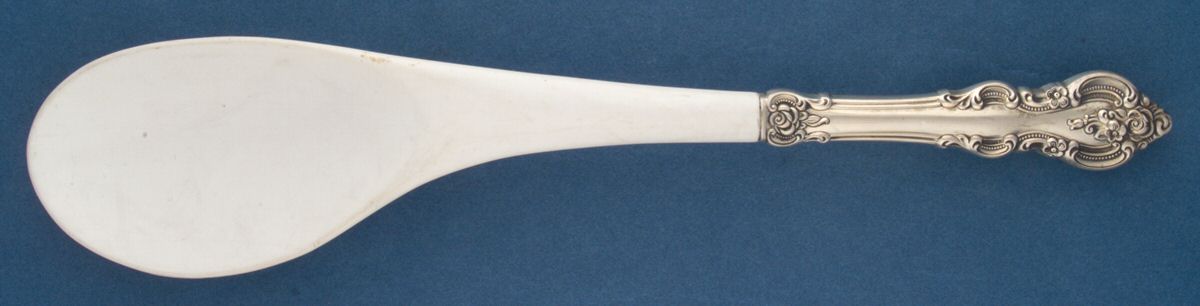 El Grandee (Sterling, 1964) Salad Serving Spoon with Plastic Bowl by Towle Silver-1