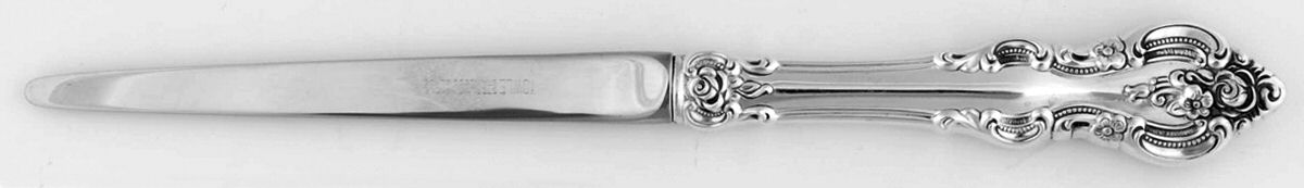 El Grandee (Sterling, 1964) Large Letter Opener with Stainless Blade by Towle Silver-1