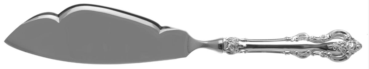 El Grandee (Sterling, 1964) Fish Serving Knife w/Unengraved Stainless Blade by Towle Silver-1