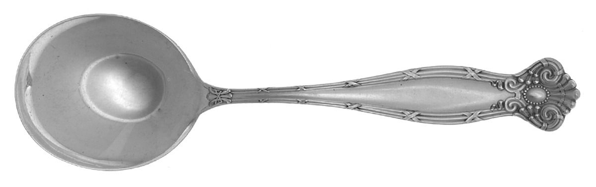 Empire (Sterling, 1894) Round Bowl Soup Spoon (Bouillon) by Towle Silver-1