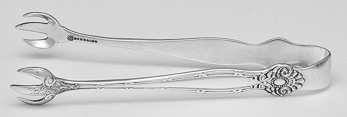 Empire (Sterling, 1894) Small Sugar Tongs by Towle Silver-1