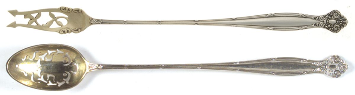 Empire (Sterling, 1894) 2 Piece Long Handle Olive Set by Towle Silver-1