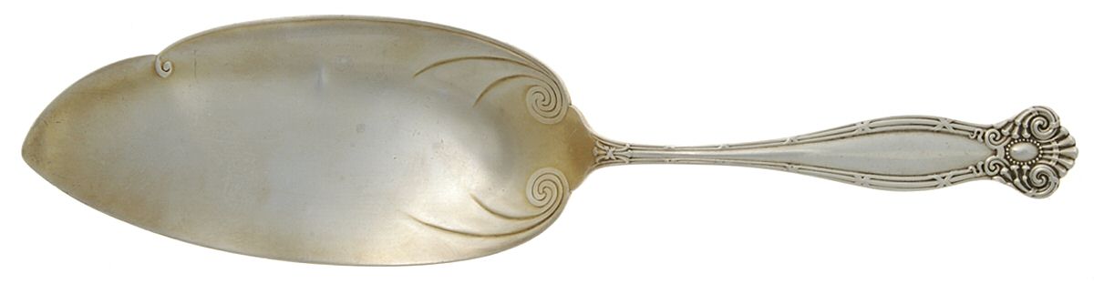 Empire (Sterling, 1894) Small Solid Fish Serving Knife by Towle Silver-1