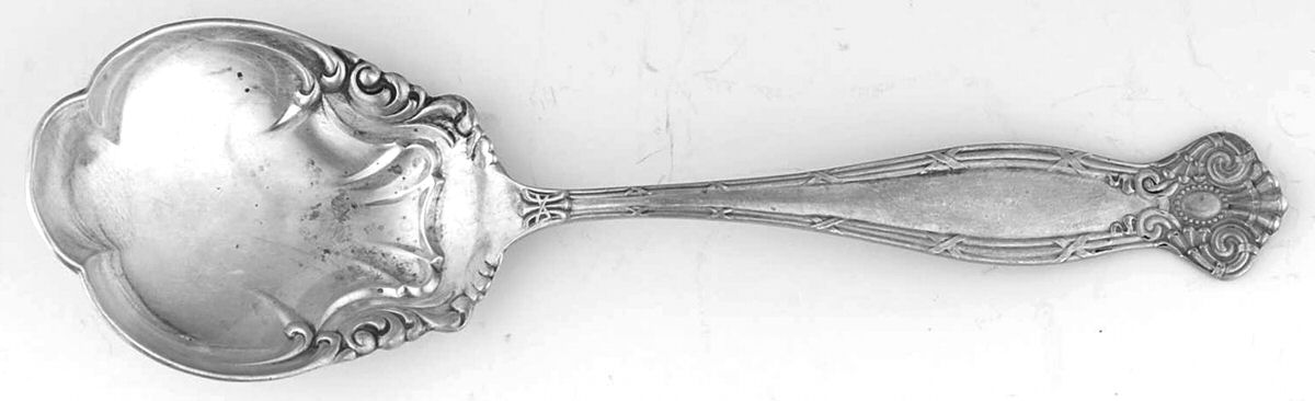 Empire (Sterling, 1894) Sugar Shell Spoon by Towle Silver-1