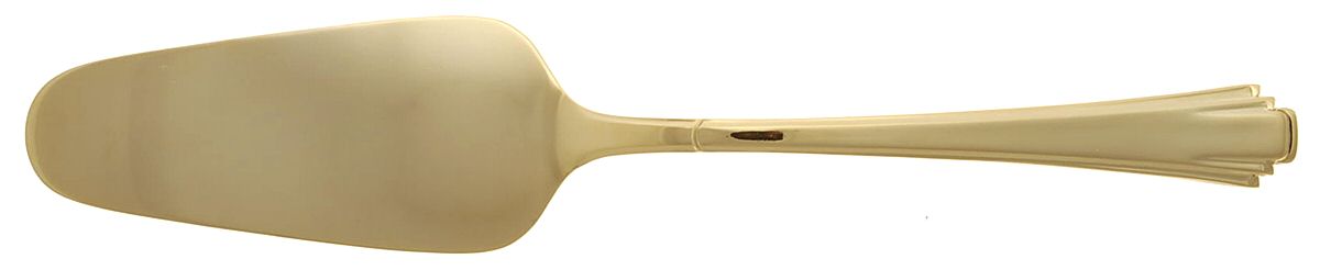 Empire Gold (Gold Electroplate) Solid Pie Server by Towle Silver-1