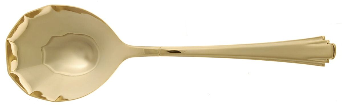Empire Gold (Gold Electroplate) Tablespoon (Serving Spoon) by Towle Silver-1