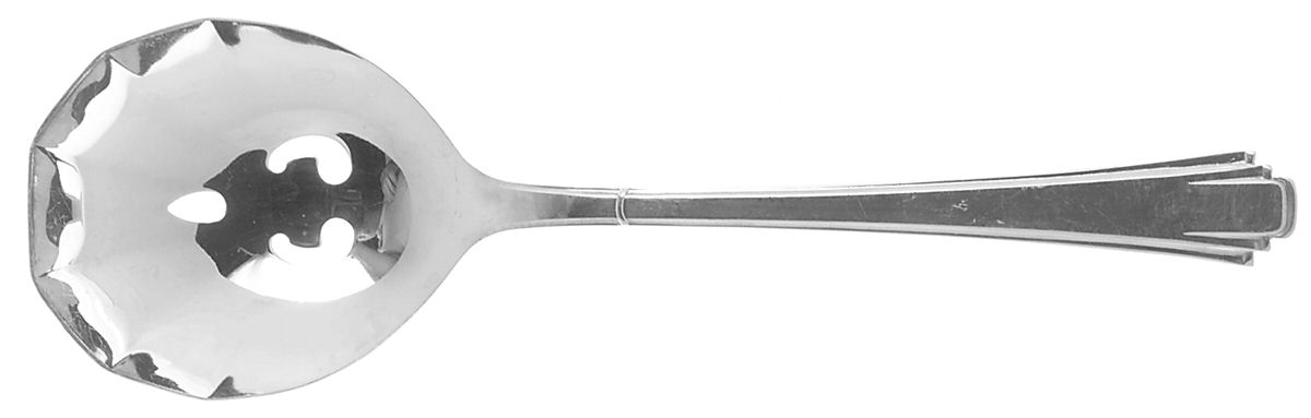 Empire (Silverplate) Pierced Tablespoon (Serving Spoon) by Towle Silver-1