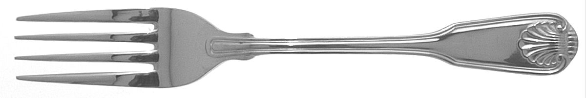 English Shell (Silverplate, 1988) Fork by Towle Silver-1
