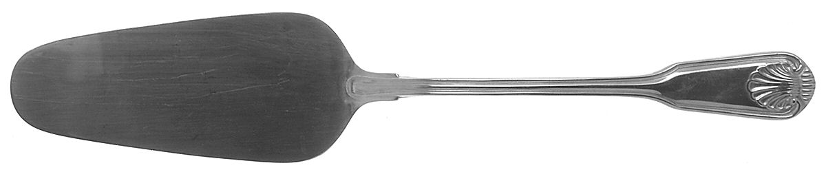 English Shell (Stainless) All Stainless Pie Server by Towle Silver-1