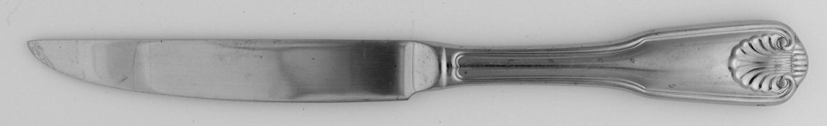 English Shell (Stainless) Individual Steak Knife Hollow Handle by Towle Silver-1