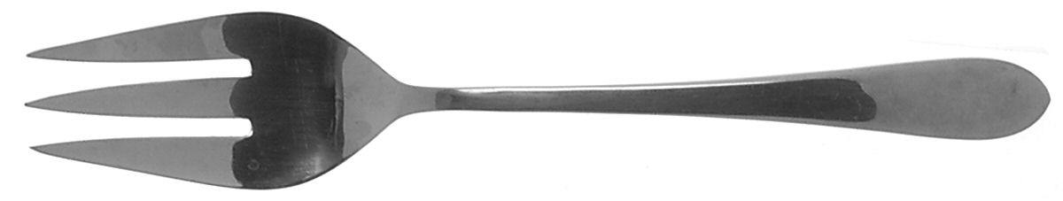 Epoque (Stainless) Large Solid Cold Meat Serving Fork by Towle Silver-1