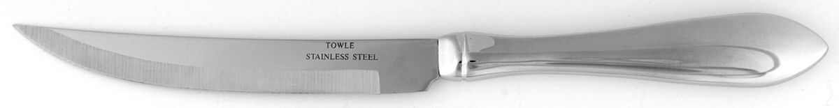 Epoque (Stainless) Individual Steak Knife Hollow Handle by Towle Silver-1