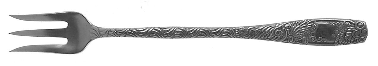 Eudora (Silverplate) Cocktail/Seafood Fork by Towle Silver-1