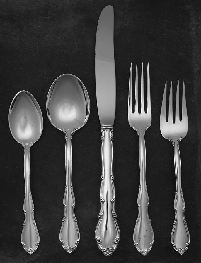 Fontana (Sterling, 1957) 40  Piece Estate Set by Towle Silver-1