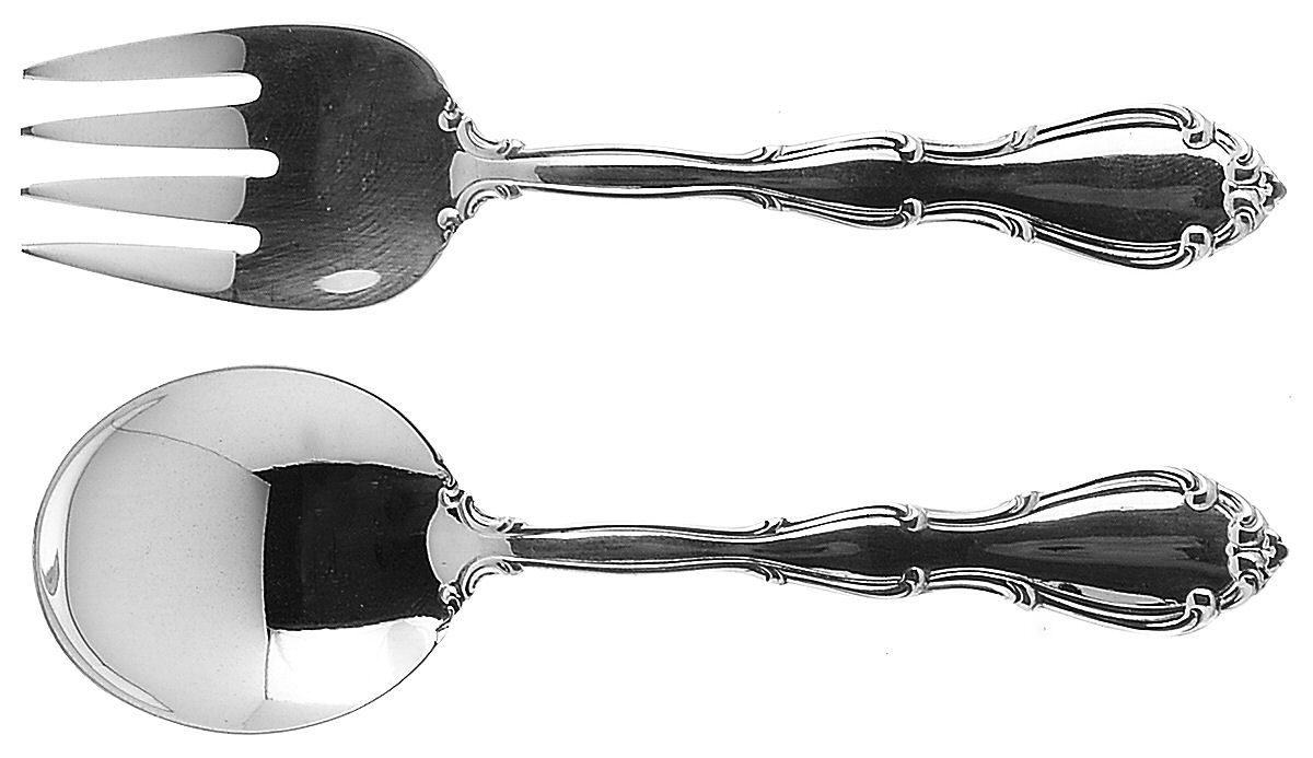 Fontana (Sterling, 1957) 2 Pc Baby Set (BF, BS) by Towle Silver-1