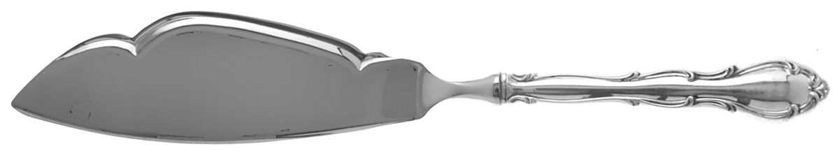 Fontana (Sterling, 1957) Engraved Fish Serving Knife-Stainless Blade by Towle Silver-1