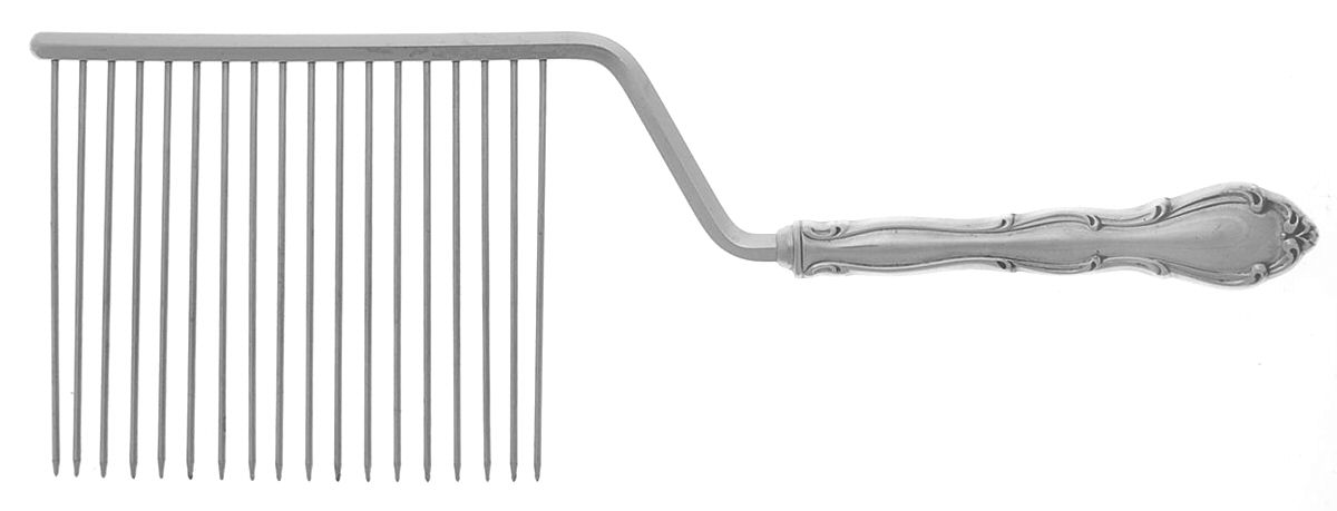 Fontana (Sterling, 1957) Cake Breaker with Silverplate Prongs by Towle Silver-1
