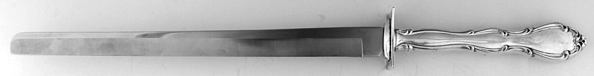 Fontana (Sterling, 1957) Ham Slicer Knife with Stainless Blade by Towle Silver-1