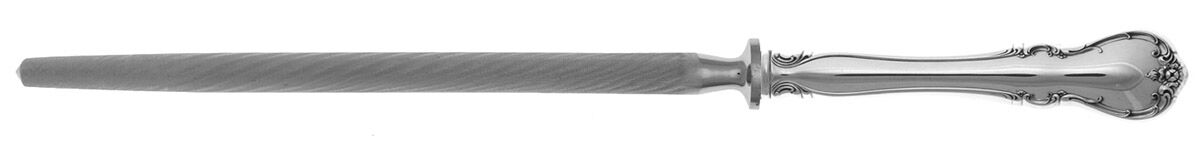 French Provincial (Sterling, 1948) Sharpener Knife with Steel Rod HC by Towle Silver-1