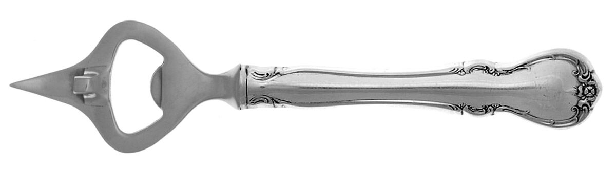 French Provincial (Sterling, 1948) Bottle/Can Opener with Stainless Bowl HC by Towle Silver-1