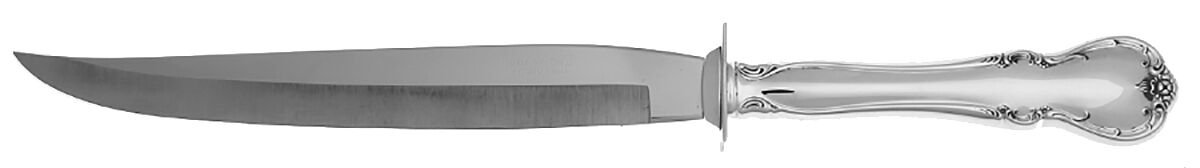 French Provincial (Sterling, 1948) Small Carving Knife Stainless Blade & Sterling Gua by Towle Silver-1