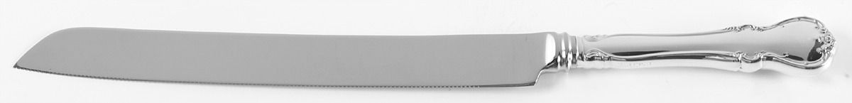 French Provincial (Sterling, 1948) Cake Knife with Stainless Blade by Towle Silver-1