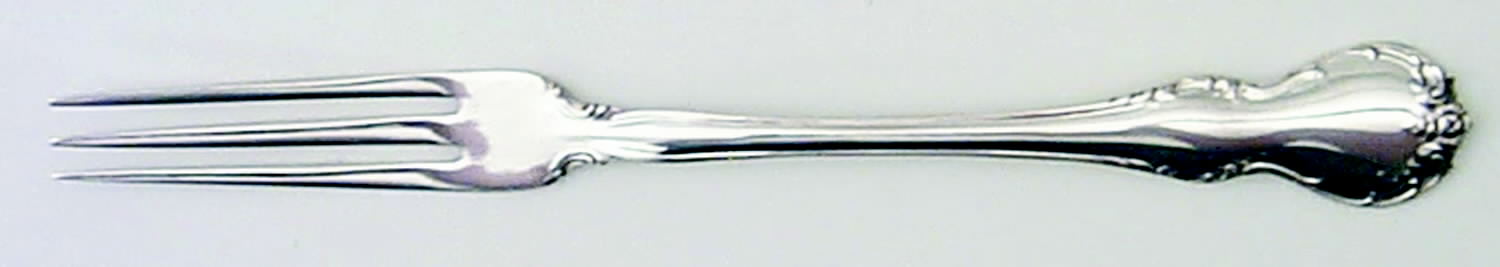 French Provincial (Sterling, 1948) Strawberry Fork by Towle Silver-1