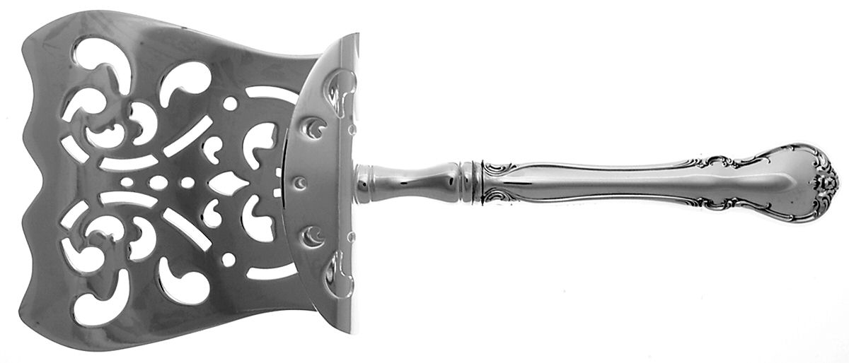 French Provincial (Sterling, 1948) Hollow Asparagus Server with Silverplate Hood by Towle Silver-1