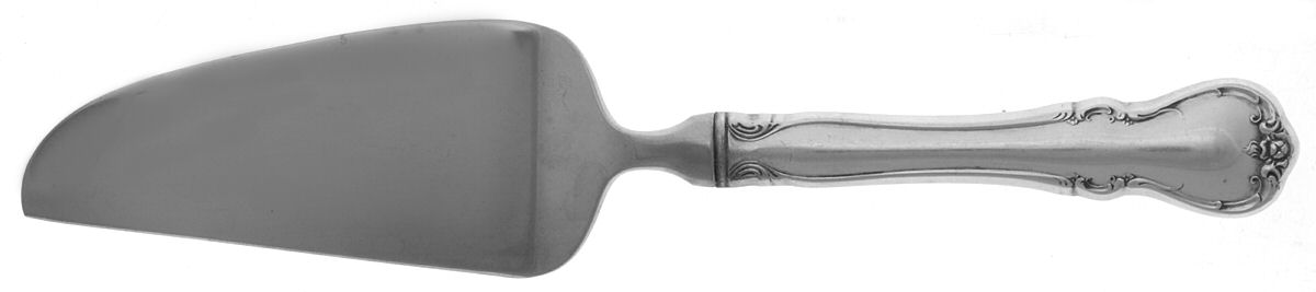 French Provincial (Sterling, 1948) Cheese Knife with Stainless Blade by Towle Silver-1