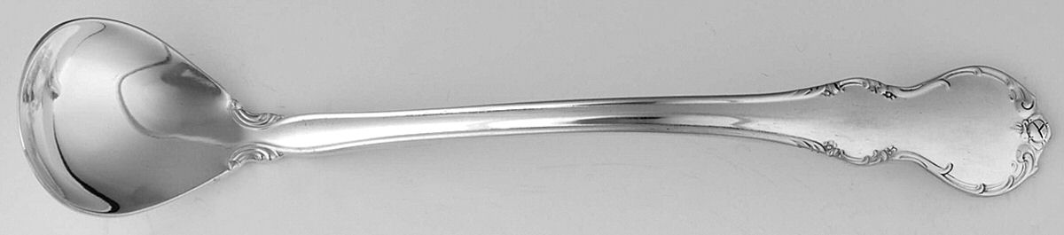 French Provincial (Sterling, 1948) Mustard Spoon by Towle Silver-1