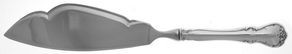 French Provincial (Sterling, 1948) Fish Serving Knife w/Unengraved Stainless Blade by Towle Silver-1