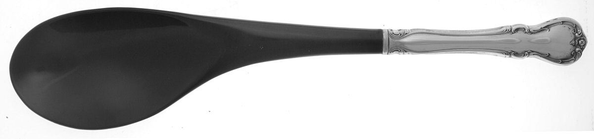 French Provincial (Sterling, 1948) Salad Serving Spoon with Plastic Bowl by Towle Silver-1