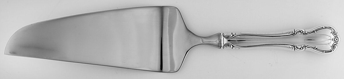 French Provincial (Sterling, 1948) Pie and Cake Server with Stainless Blade by Towle Silver-1