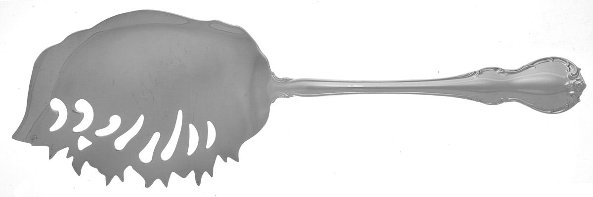 French Provincial (Sterling, 1948) Solid Macaroni Server by Towle Silver-1