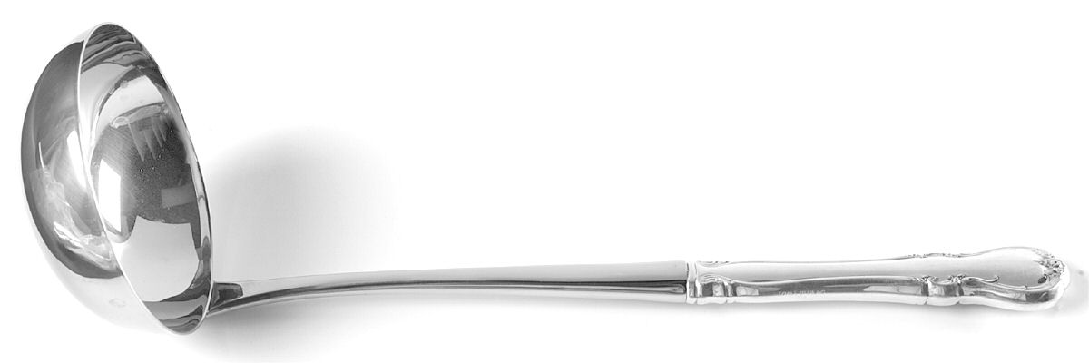 French Provincial (Sterling, 1948) Soup Ladle with Stainless Bowl by Towle Silver-1