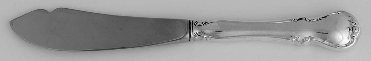 French Provincial (Sterling, 1948) Hollow Handle Master Butter Knife by Towle Silver-1