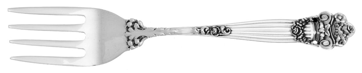 Georgian (Sterling, 1898, Old) Baby Fork by Towle Silver-1