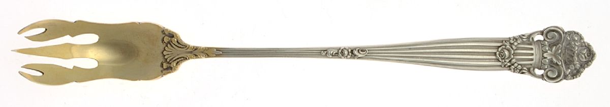 Georgian (Sterling, 1898, Old) Lobster Fork Solid Individual by Towle Silver-1