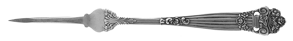 Georgian (Sterling, 1898, Old) Solid Nut Pick by Towle Silver-1