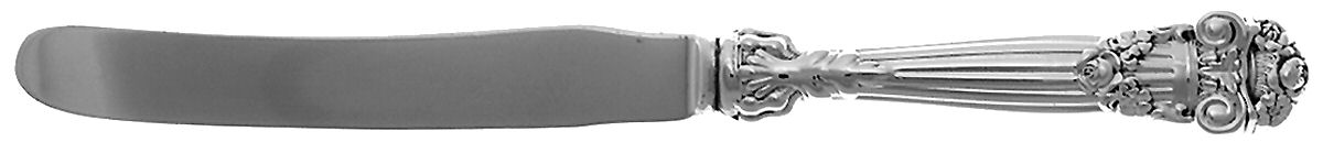 Georgian (Sterling, 1898, Old) Youth/Tea Knife with Silverplate Blade by Towle Silver-1
