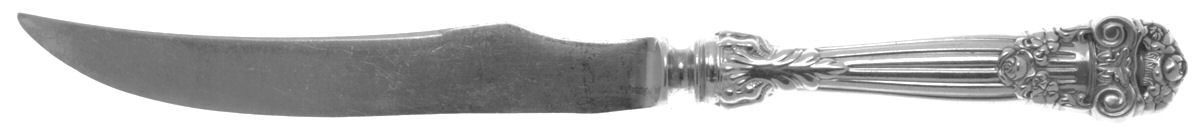 Georgian (Sterling, 1898, Old) Individual Bird Knife with Silverplate Blade by Towle Silver-1