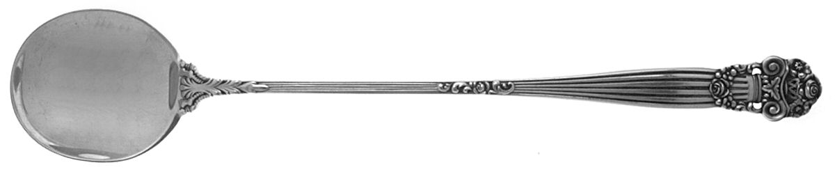 Georgian (Sterling, 1898, Old) Long Handle Chocolate Muddler Spoon by Towle Silver-1
